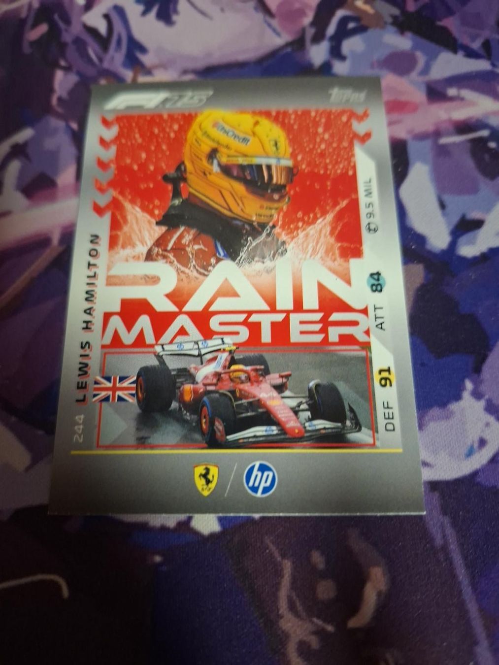 Topps Carte collezionabili: Hamilton rain master 2025 card 244 – Nuovo (secondo la descrizione) da Alikon venduto da e_w_lt5y