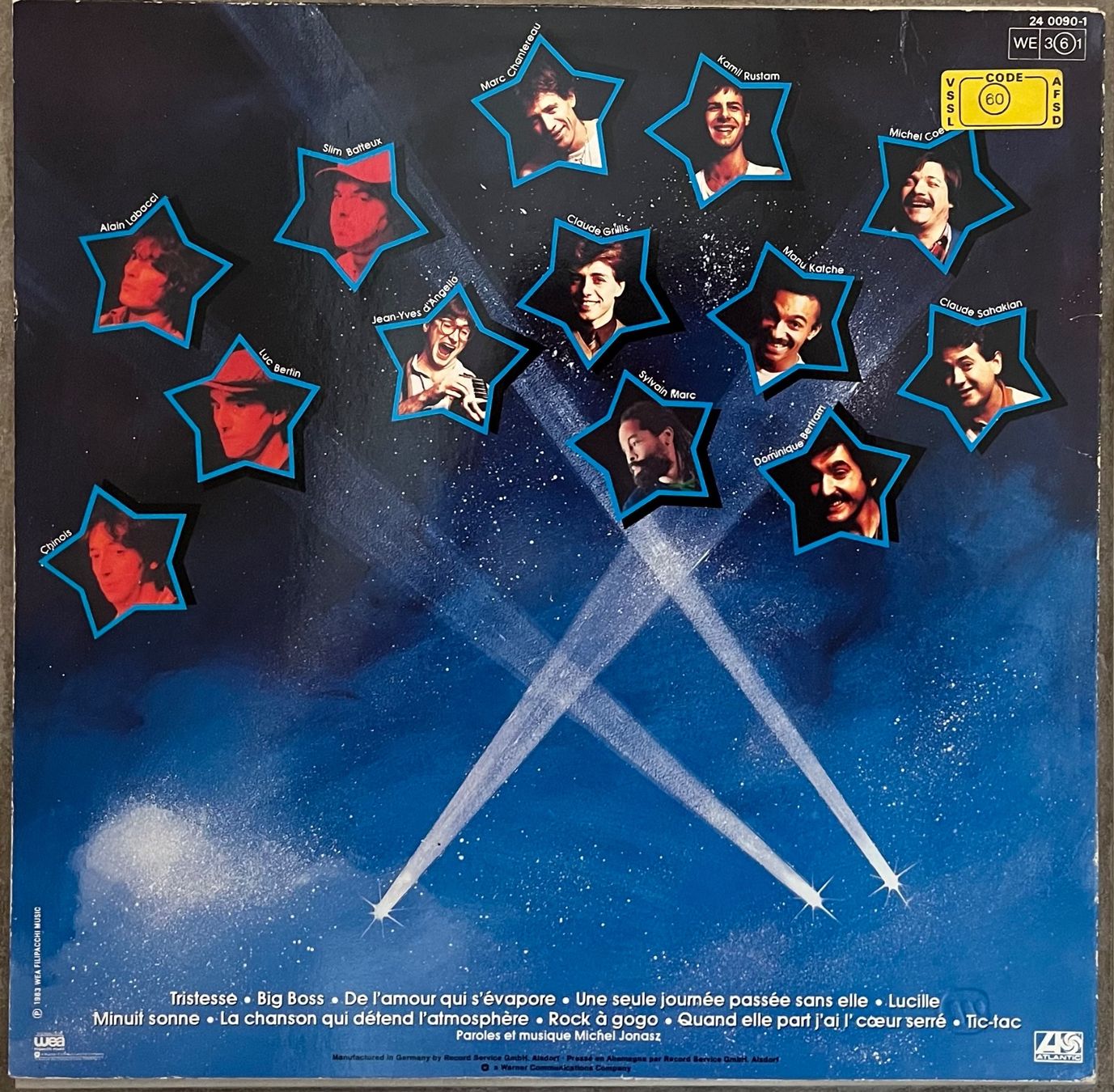 Schallplatten: MICHEL JONASZ - TRISTESSE - 33 Tours – Gebraucht aus Bussigny von vinyl-pas-cher 1