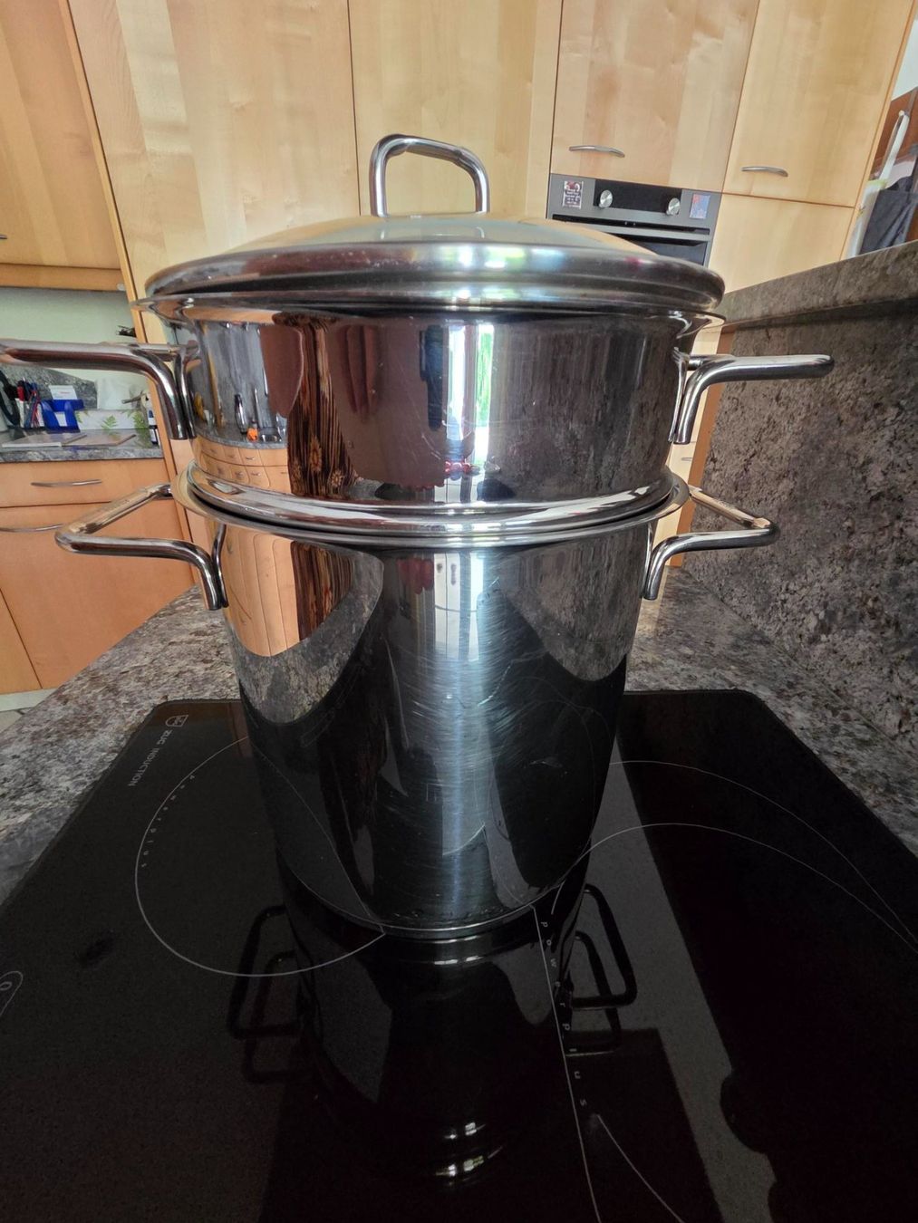 Casseroles: Kochtopf mit Nudeleinsatz – D'occasion à Herznach par koro02 1