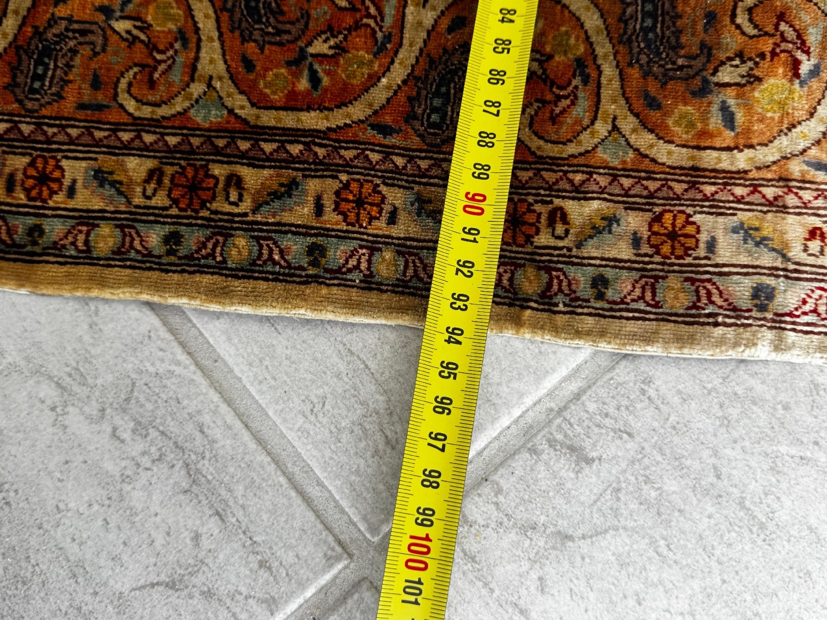 Tappeti: Echter Seidenteppich, Vintage, Grösse 170 x 94cm. – Usato da Schlieren venduto da Eldi84 5