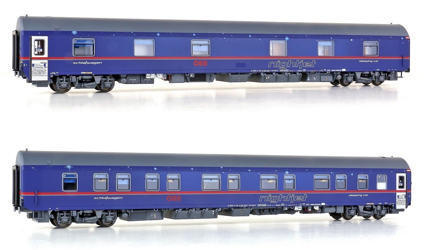 LS Models Modellini di ferrovie: Models World Set MW 2116 DC NEU Nightjet ÖBB/SBB – Nuovo e nell'imballaggio originale da Seedorf BE venduto da asm_82 3
