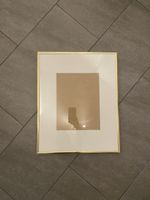 Bilderrahmen in Gold (41x51 cm) mit Passepartout (22x29 cm)