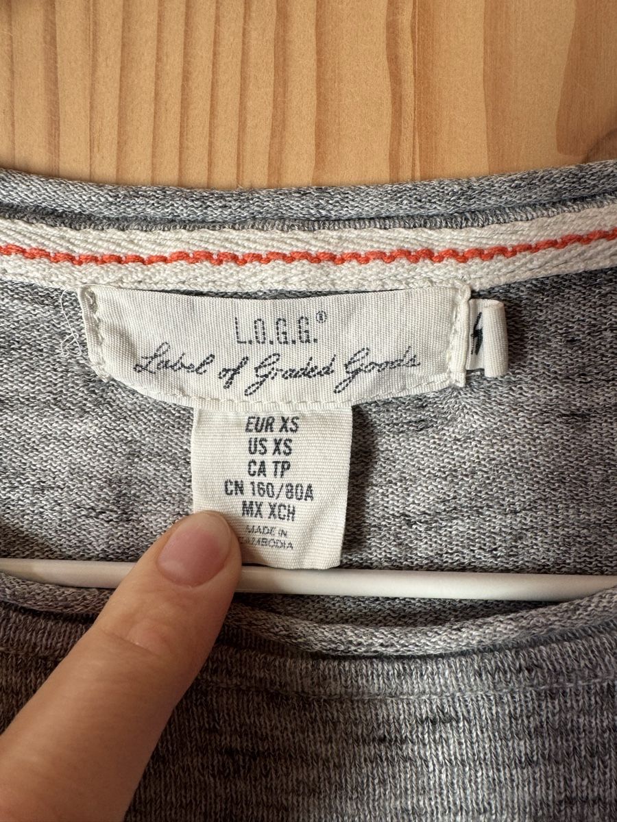 H&M Pullover & Sweatshirts: Shirt, Grau Melange – Gebraucht aus Hergiswil NW von kaufe_bei_kaufmann 1
