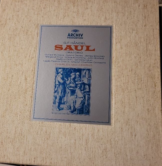 Händel 4 Boxen Samson, Saul, Messias, Israel in Egypt Kaufen auf