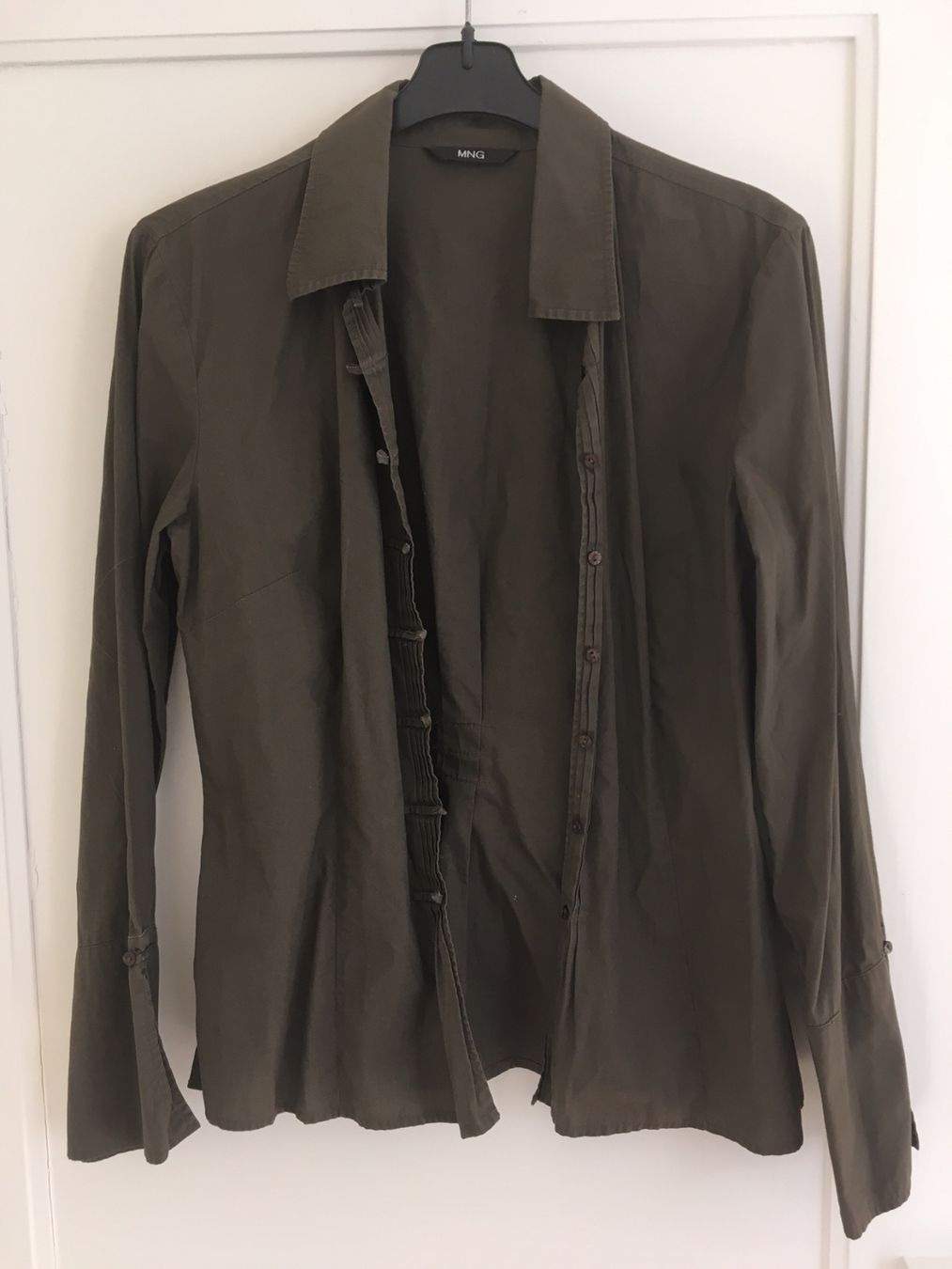 Mango Camicette: Bluse von Mango MNG, Khaki Gr. M – Nuovo (secondo la descrizione) da Zürich venduto da mignonmignon