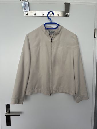 Schicke, beige Übergangsjacke, Grösse 40, Top Zustand!
