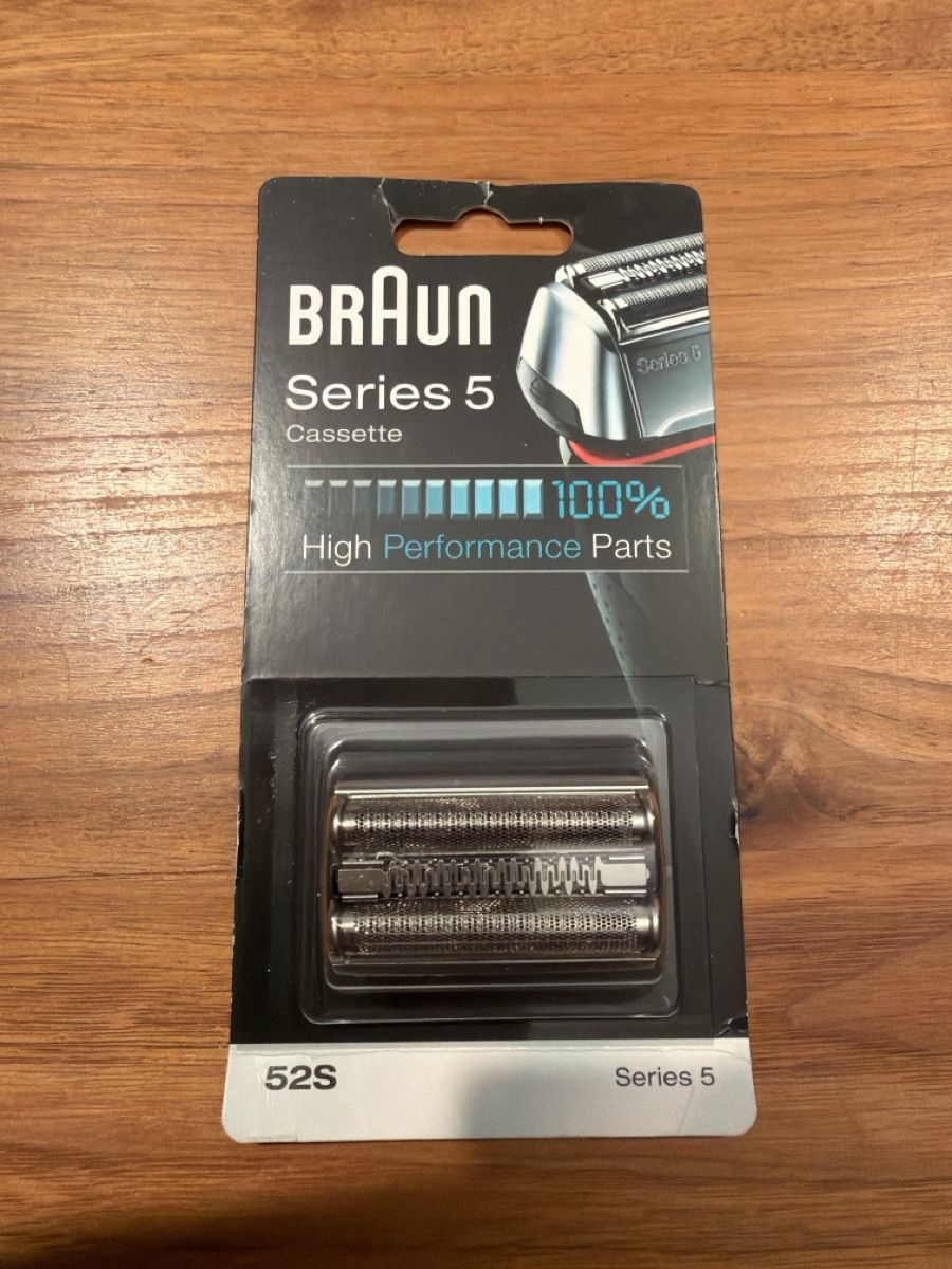 Braun Rasoi & Lamette da barba: BRAUN KOMBIPACK 52S SILBER Scherkopf – Nuovo e nell'imballaggio originale da Münsingen venduto da Michelin_76