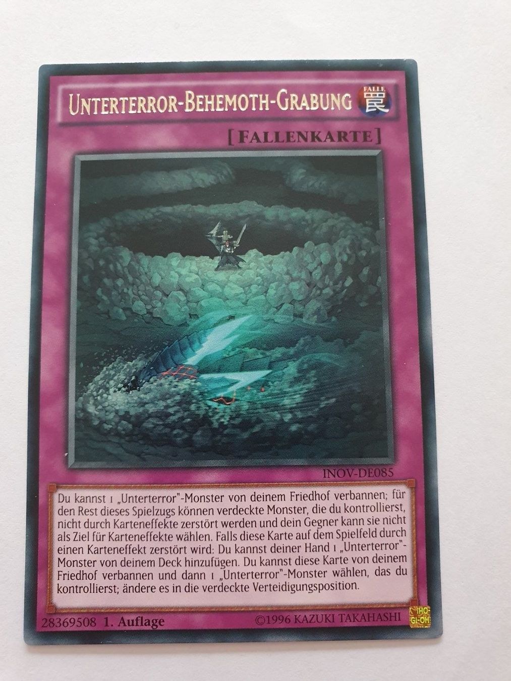 Yugioh Carte collezionabili: Yugioh Unterterror Behemoth Grabung rare – Usato da Oberdorf BL venduto da BaldenEagle
