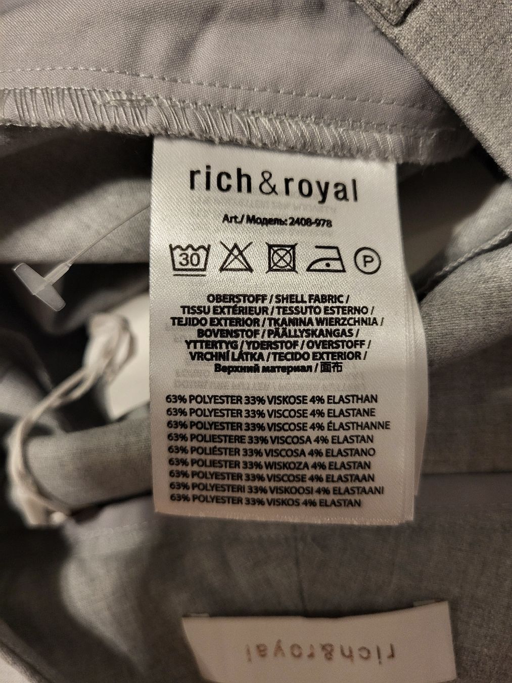 Pantaloni: Neu Hose Rich & Royal,  Gr 36 – Nuovo (secondo la descrizione) da Suhr venduto da lul_87gh 3