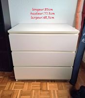 Jolie commode blanche 