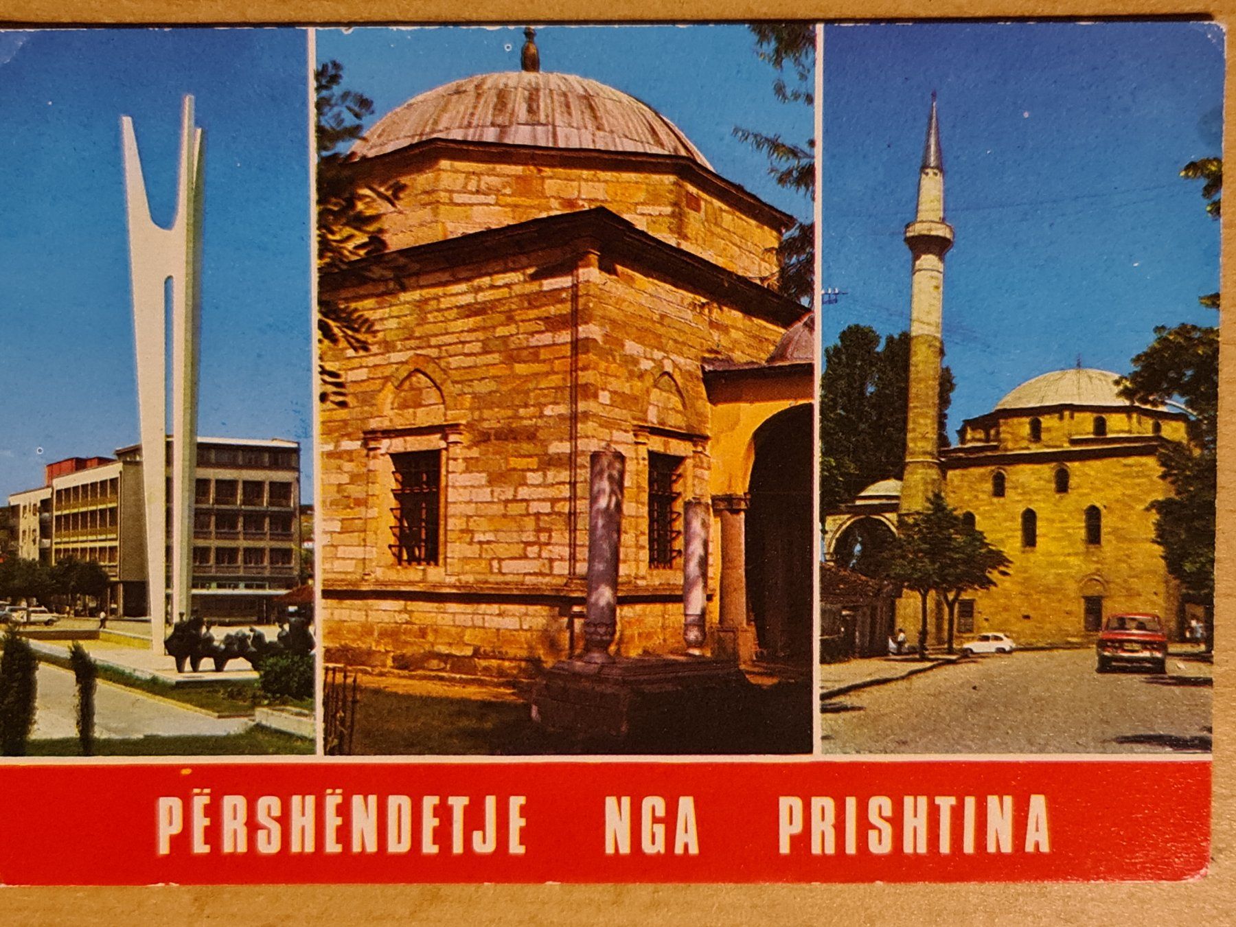 Cartoline postali: Ansichtskarte Pristina Kosovo – Usato da Dintikon venduto da Vexi