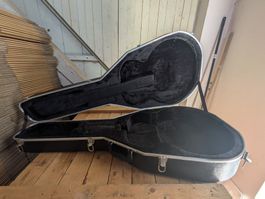 Gitarrenkoffer Hartschale schwarz guter Zustand.