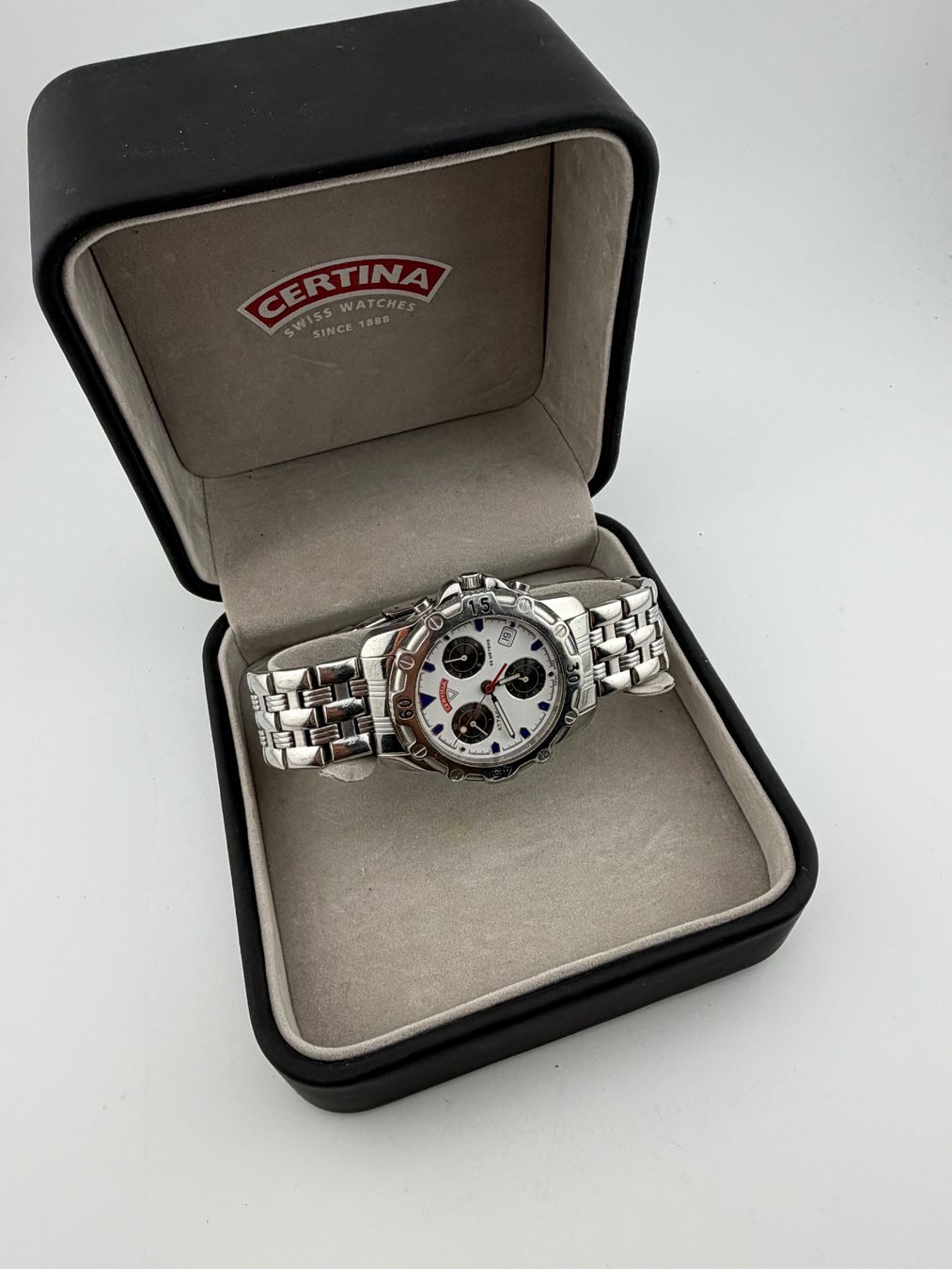 Certina Orologi: Vintage CERTINA chronographe avec boîte – Usato da Biel/Bienne venduto da MrP_WatchesBiel 1