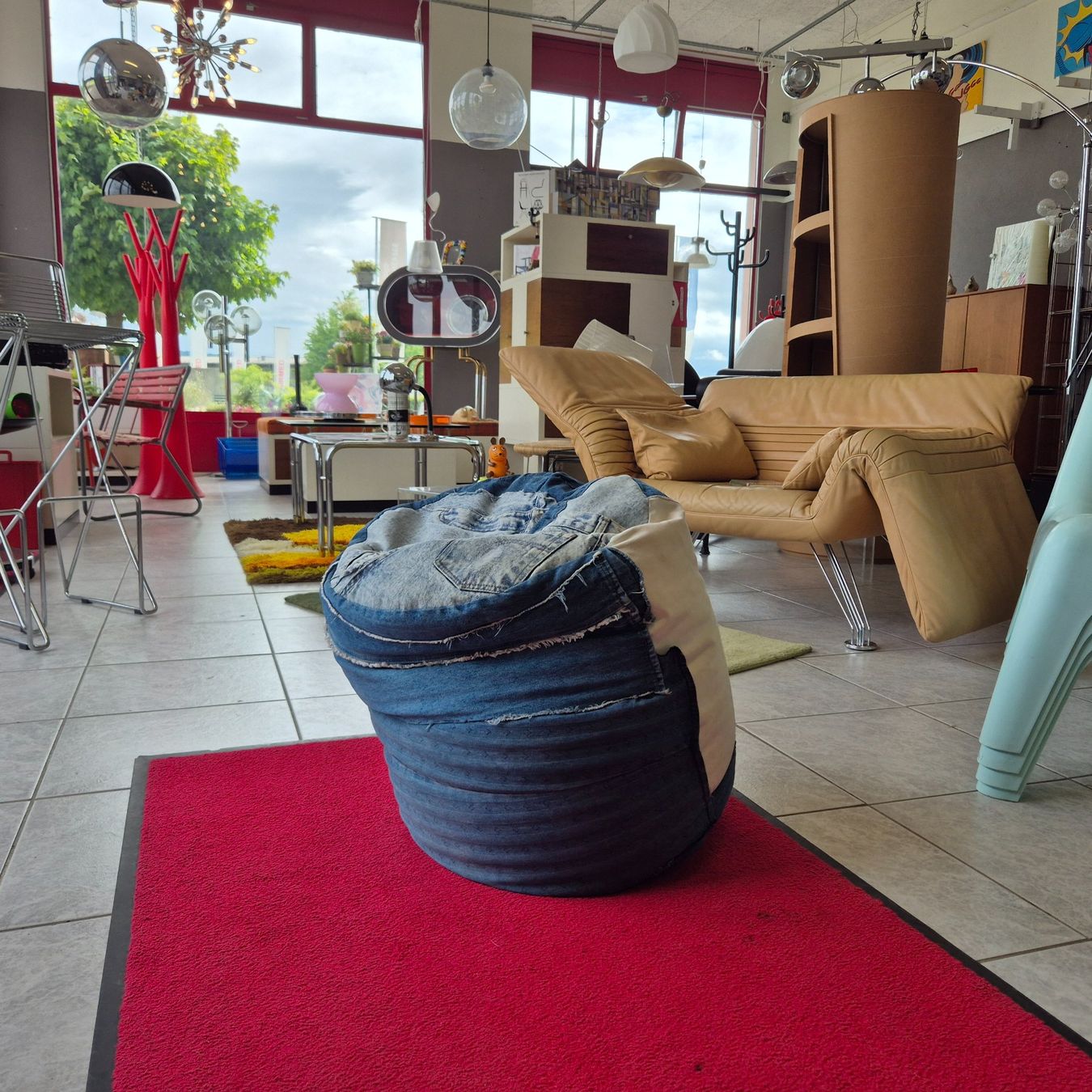 Hocker: Jeans Sitzsack Pouf Handmade Hocker Höcker – Gebraucht aus Nottwil von Wondewa-Shop 8