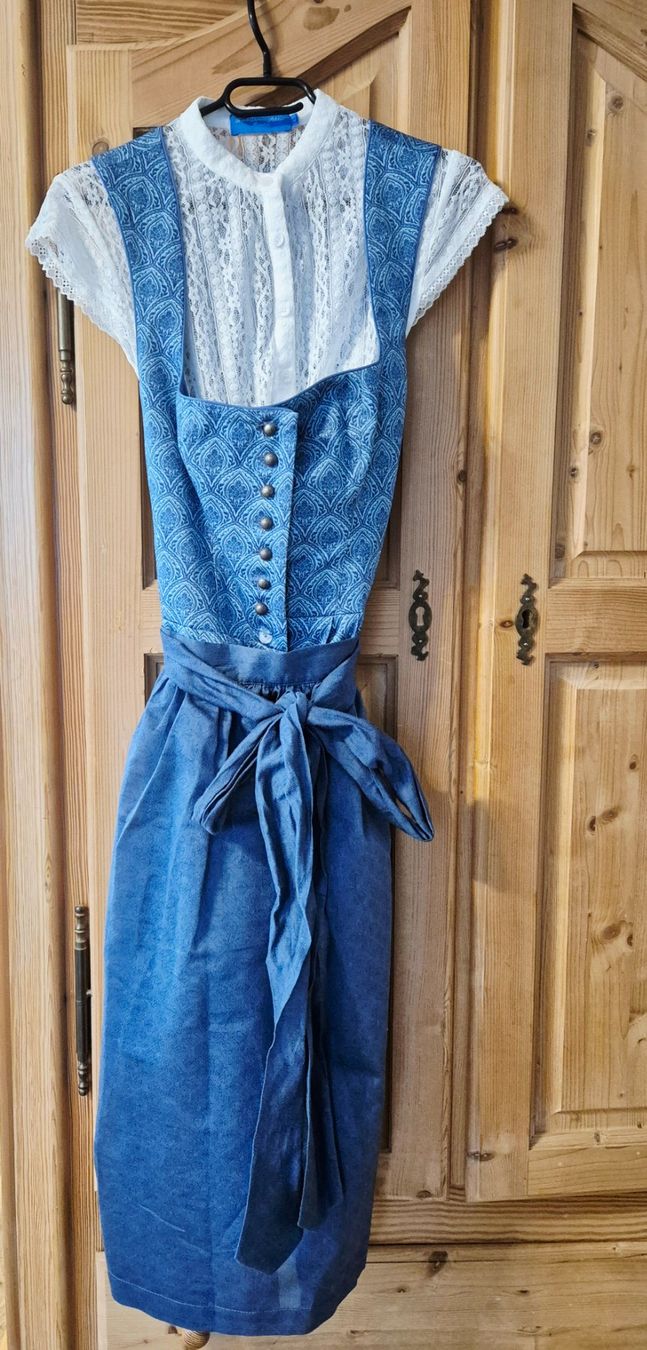 Costumi: Countryline Dirndl blau – Usato da Bad Ragaz venduto da Belcar01 3