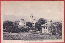 Amsoldingen (BE) - Kirche & Schloss - 1925