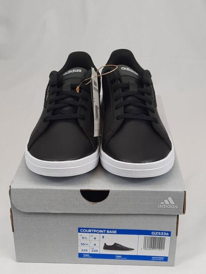 Adidas Damenschuhe: ADIDAS COURTPOINT BASE Black Sneaker Gr. 40 2/3 – Neu und originalverpackt aus Seuzach von VT-Collections1 8