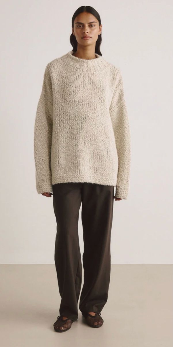 By Aylin Koenig Maglioni & Felpe: by Aylin Koenig Pullover Granny Strick oversized - beige – Nuovo (secondo la descrizione) da Horw venduto da stamst 4