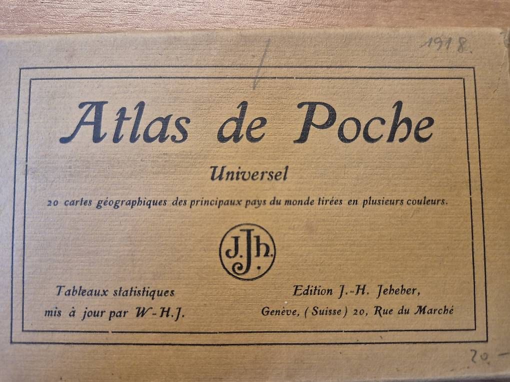 Livres: TASCHEN ATLAS Karten 1918 – D'occasion à Monteggio par pauwin