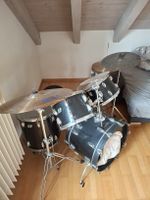 Kompletes Schlagzeug-Set, Ludwig 9-teilig 🥁