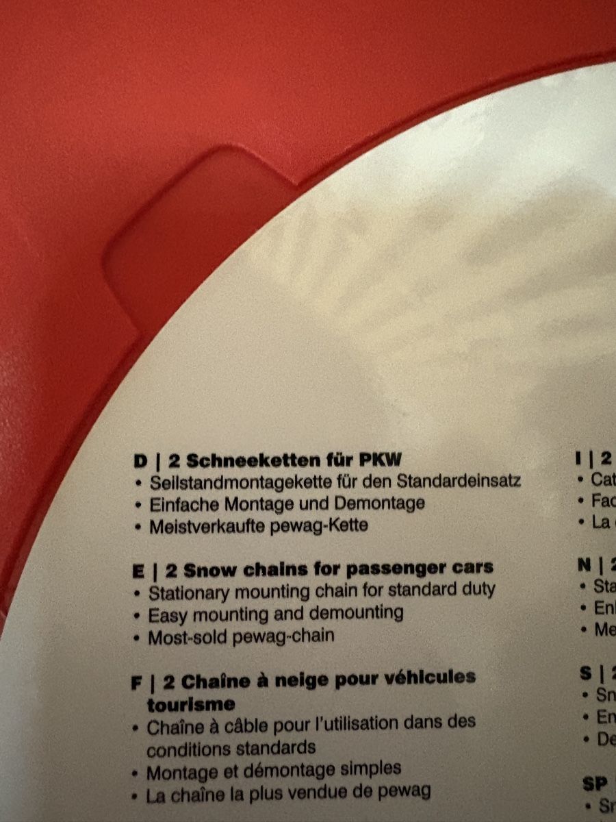 Catene da neve: Schneeketten PEWAG – Usato da Wohlen AG venduto da 1247_ww_shopping 4