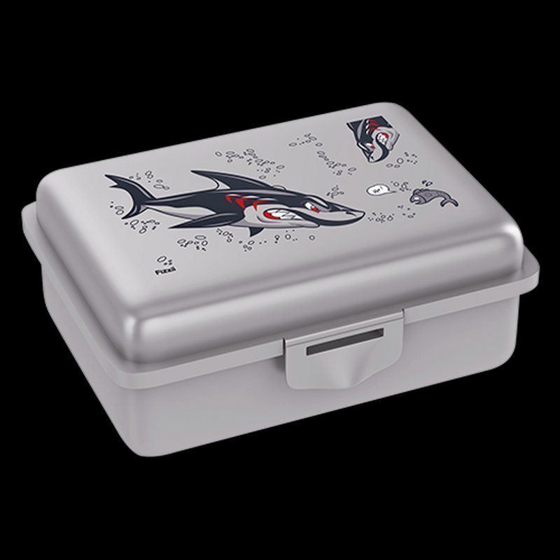 Recipients et similaires: Fizzii Lunchbox mit Trennfach silber,Hai – Neuf avec emballage d'origine à Walenstadt par Trend-24
