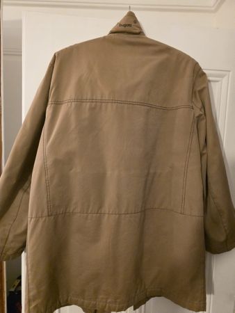 Manteau Bugatti homme, beige, idéal pour la saison.
