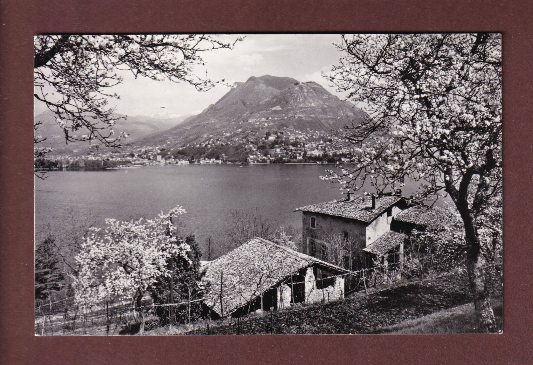 Cartoline postali: MONTE BRE - 1964 – Usato da Pully venduto da nicecards-shop