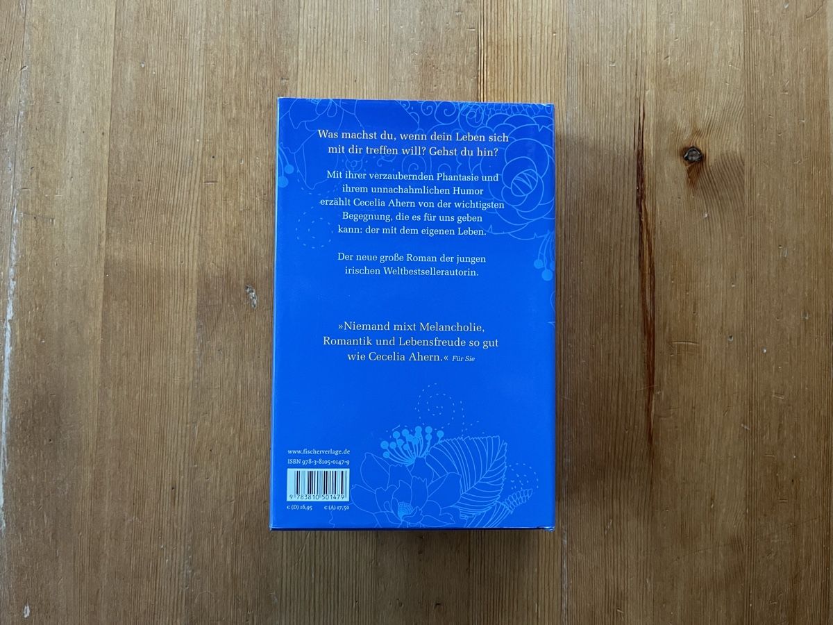 Bücher: Cecilia Ahern - Ein Moment fürs Leben - Roman – Gebraucht aus Stein am Rhein von Karisma78 1