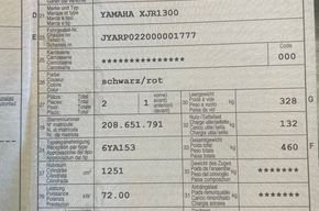 Strada: Yamaha XJR 1300 – Usato da Oberwil b. Büren venduto da online-troedler 3