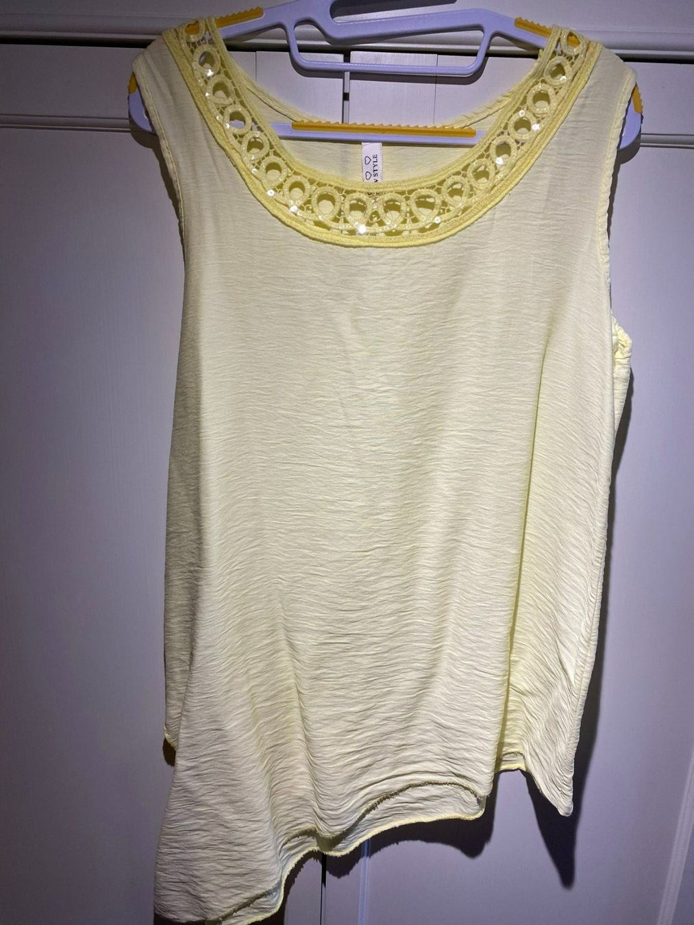 Blusen: DAMEN BLUSE HELLGELB – Neu und originalverpackt aus Meienried von ManuelaBoutique 8