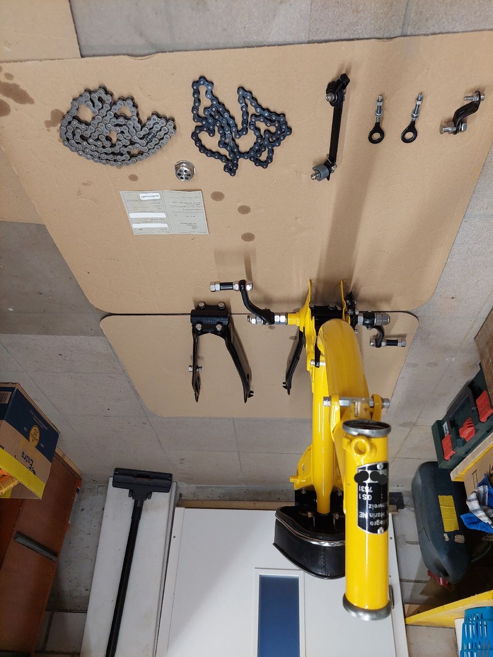 Puch Accessori per altri veicoli: Puch-Rahmen X30 Typenschein 7531 – Usato da Eiken venduto da GisigerBIB 1