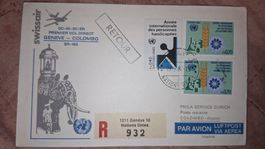 Swissair Geneve - Colombo 29.03.1982