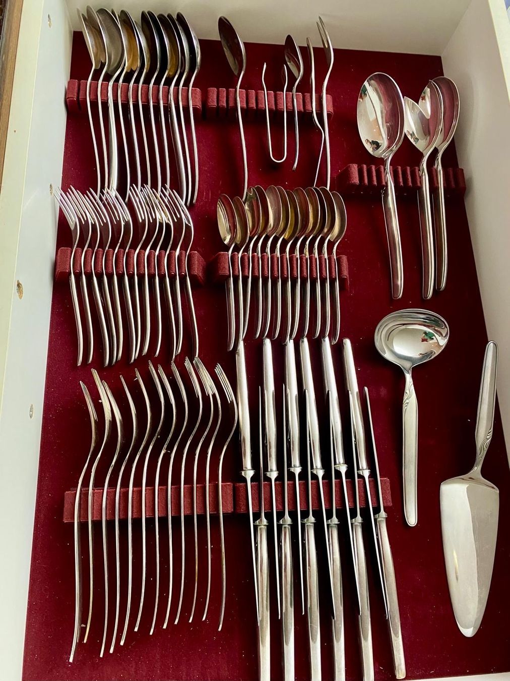 Set di posate: Silberbesteck Werther 70 Teilig 100er – Usato da Luzern venduto da Pat69Lu