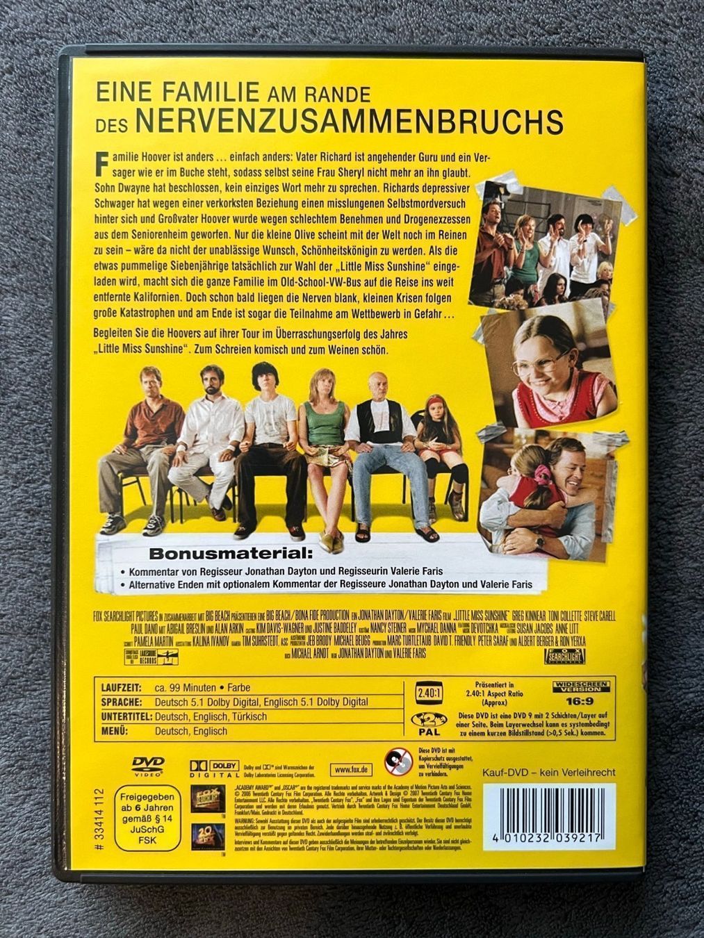 Tutti i DVDs: DVD Little Miss Sunshine – Usato da Regensdorf venduto da scheissspiel 1