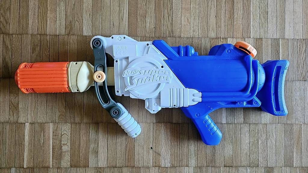 Nerf Giocattoli: Nerf Super Soaker Hydra Wasserpistole Schwimmbad – Usato da Aarau venduto da Zielu 2