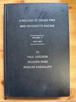 " A record of Grand Prix and Voiturette Racing" 1979 -