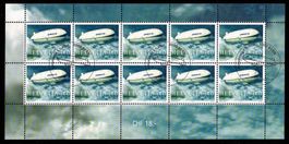 2004 Kleinbogen "Zeppelin" Nr. 1121 mit ET-ʘ