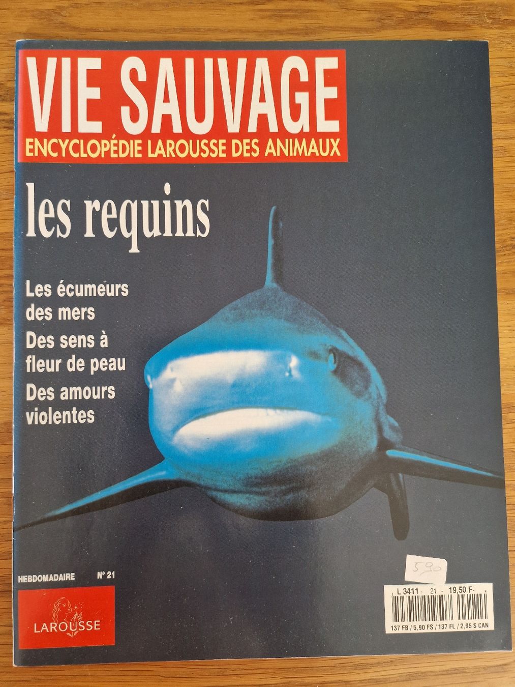 Riviste & Magazine: Vie sauvage - les requins – Nuovo (secondo la descrizione) da Villars-sur-Glâne venduto da Agnie80