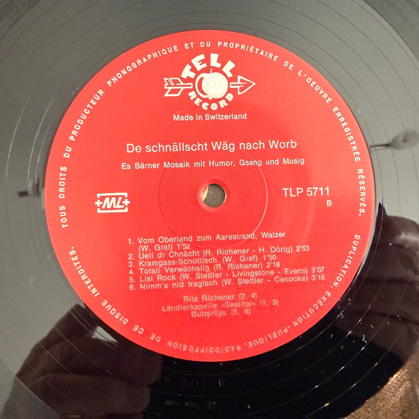 Schallplatten: DR SCHNÄLLSCHT WÄG NACH WORB – Gebraucht aus Zürich von fehlton 3