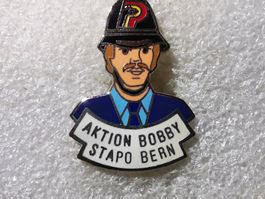 Ansteckpin 103: Aktion Bobby Stapo Bern