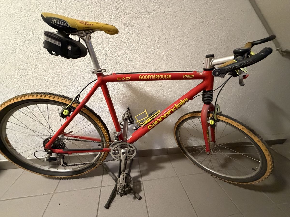 Cannondale Biciclette: Cannondale Mountainbike rot gelb – Difettoso da Ennetmoos venduto da Raragon 3