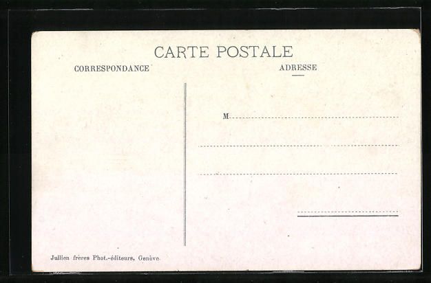 Cartoline postali: AK Genève, Monument Brunswick – Usato da Berlin venduto da bartko-reher 1