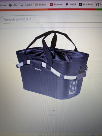 Basil Carry Velokorb Tasche