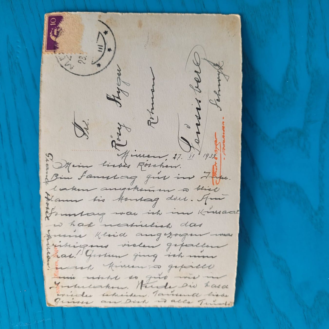 Cartoline postali: Mürren mit Eiger 1933 – Usato da SCHÜBELBACH venduto da CoKaHa 1
