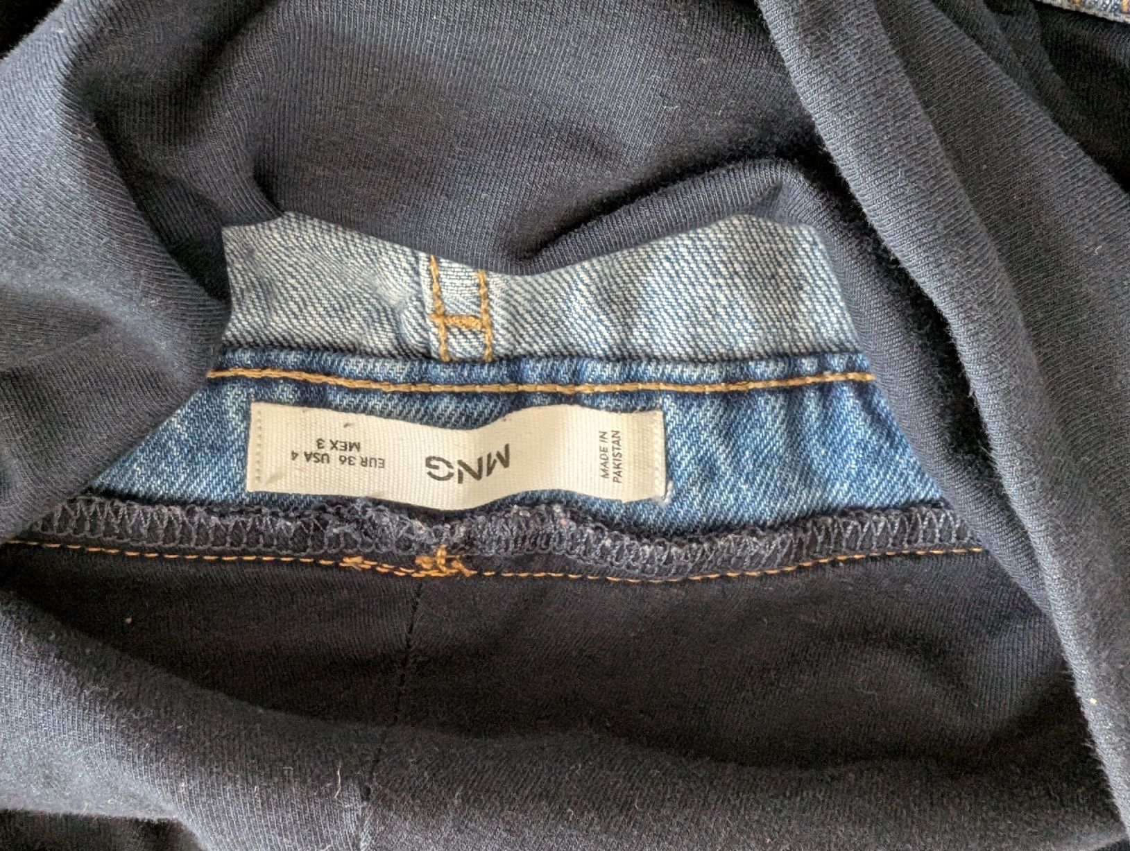 Mango Jeans: Jeans de grossesse coupe droite marque Mango taille 36 – Usato da Genève venduto da bla_s65t 2