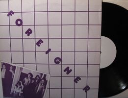FOREIGNER "Live In The 80's" BOOTLEG WHITE LABEL IN NM  RAR!