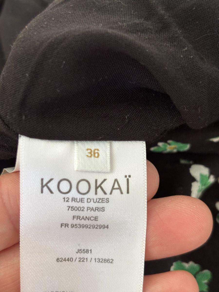 Kookai Gonne: Kookai Rock 36 Schwarz Viskose  – Usato da Fribourg venduto da dafral 2
