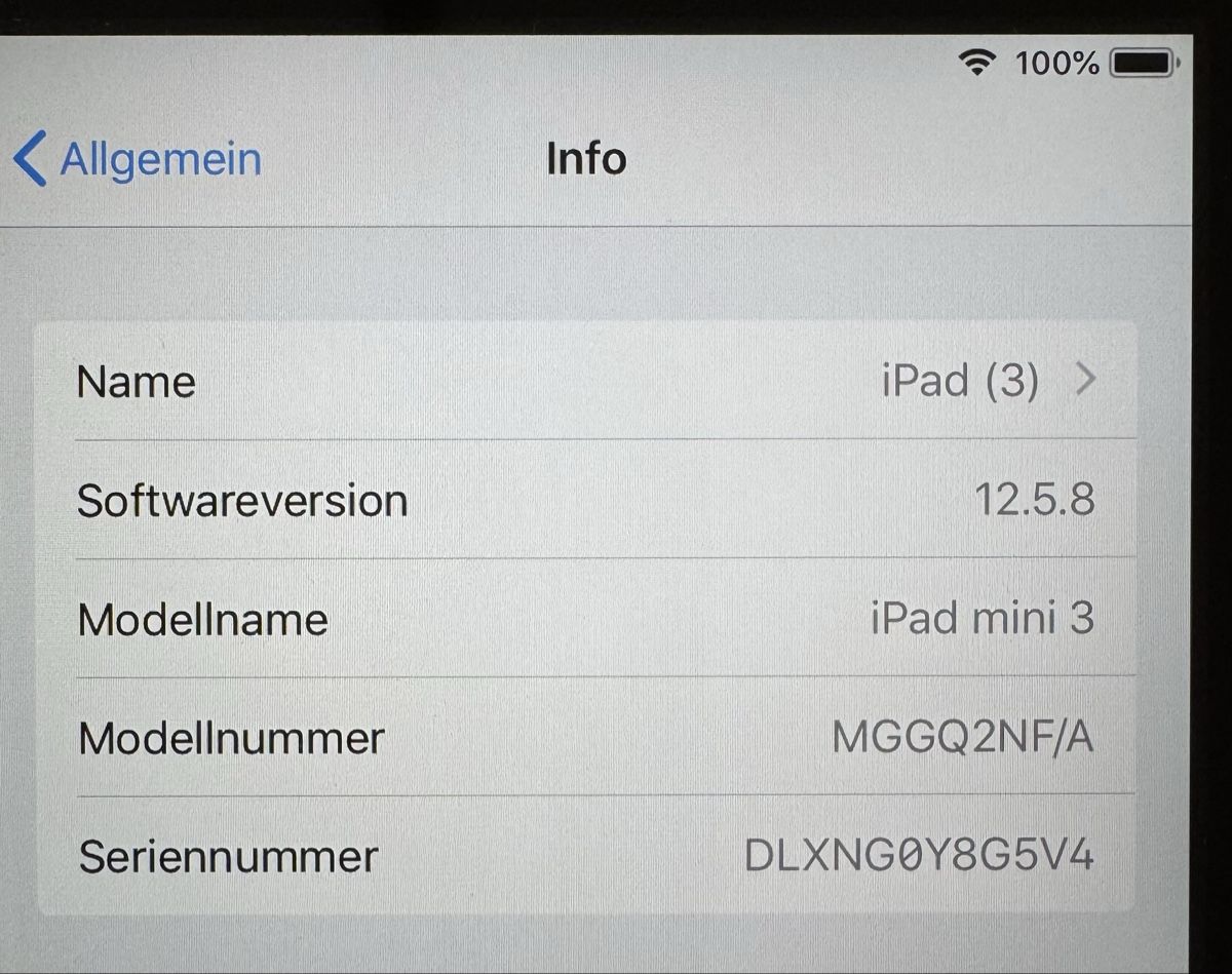 Apple Tablet PC: Apple IPad Mini 3 64 GB – Usato da Oberhasli venduto da Der_Mario 3