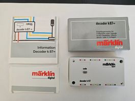Märklin 6087 Decoder k 87 Empfängermodul für 4 Weichen